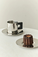Чашка с блюдцем S. R. Metal Cup&Saucer, Louise Roe