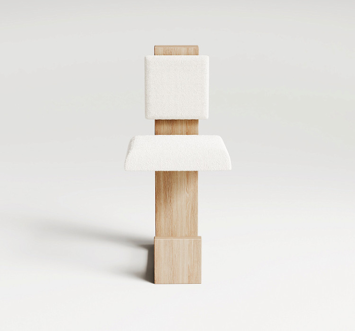 Барный стул White Noise Bar, MODÉNATURE