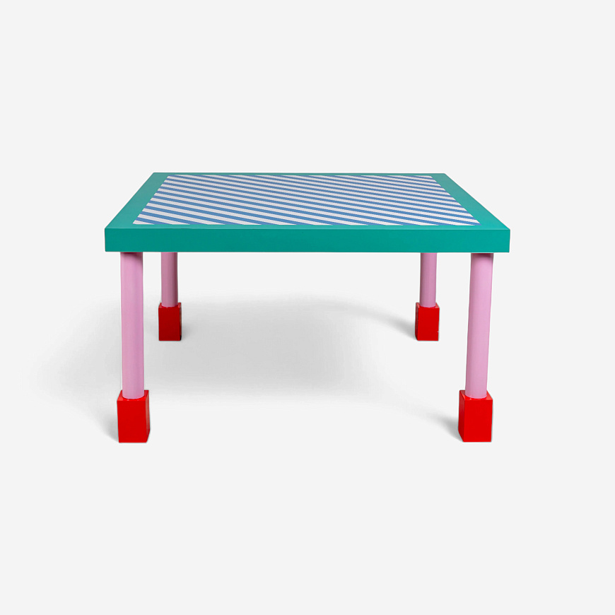 Обеденный стол Supertable Blue Stripes, Seletti