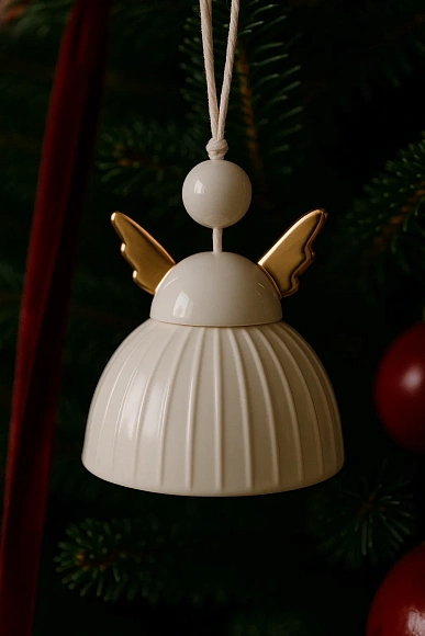 Декоративный подвес-колокольчик Lady Bell hanger — Gold wing, Räder