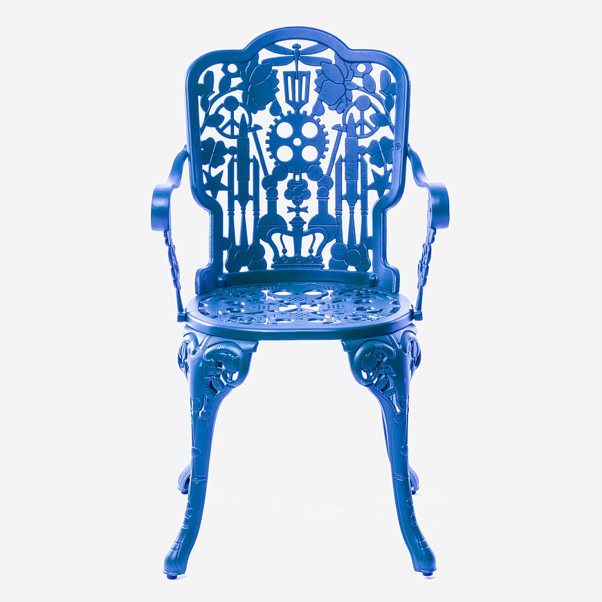 Стул Aluminium Blue, Seletti