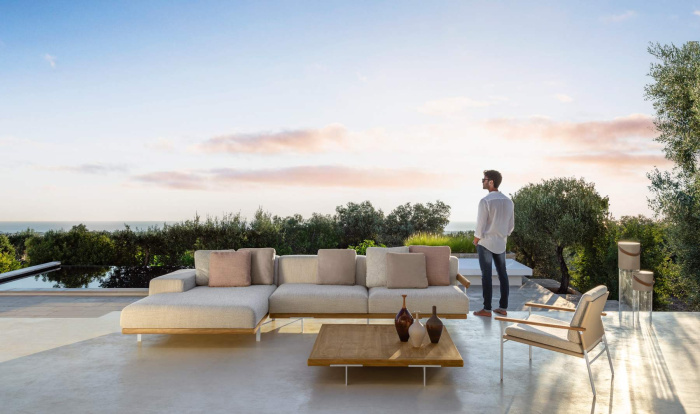 Уличный модульный диван Allure, Talenti