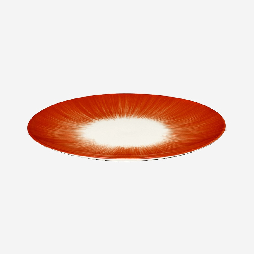 Блюдце Plate, 17.5, Dé Off-White/Red Var 5, Serax