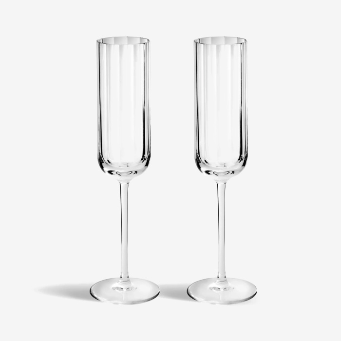 Набор из 2-х бокалов для шампанского Fluted Champagne Flute – Set of 2, Richard Brendon