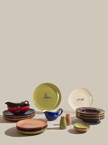 Сервировочное блюдо Sheki Khan Animals Mini Serving Dish Dog, Chelebi