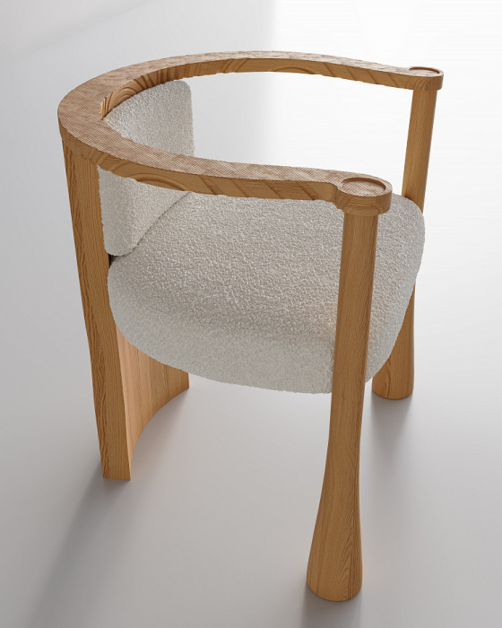 Стул Sirene Lounge, MODÉNATURE