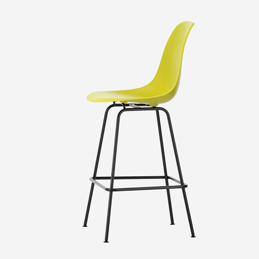 Полубарный стул Eames Plastic Stool RE Medium, Vitra