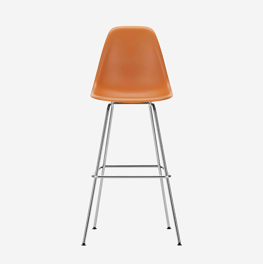 Барный стул Eames Plastic Stool RE High, Vitra