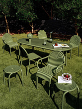 Уличное кресло Groove Arm Moss, Tom Dixon