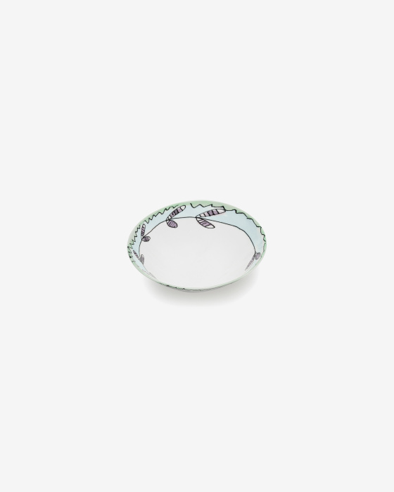 Набор из 2-х глубоких чаш Low Bowl S Blossom Milk Midnight Flowers by Marni, Serax
