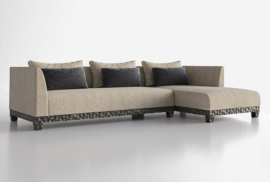 Диван Megeve Sectional Sofa, MODÉNATURE
