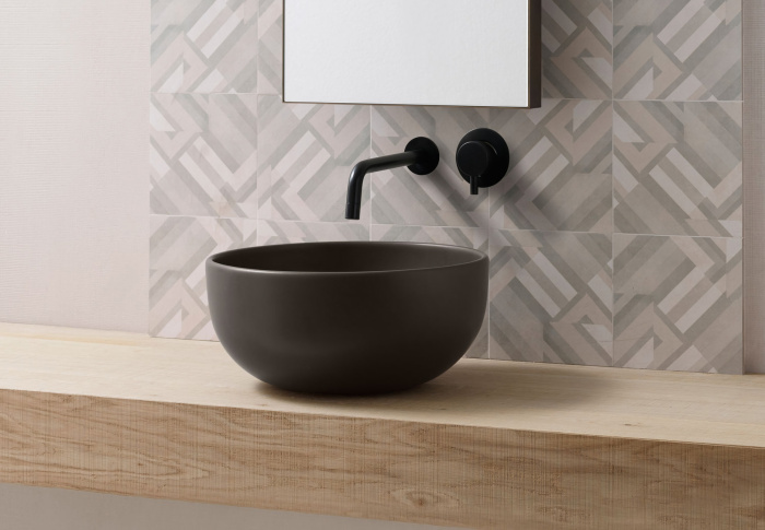 Накладная раковина без перелива Shui On Top Bowl Without Overflow Ø40, Cielo