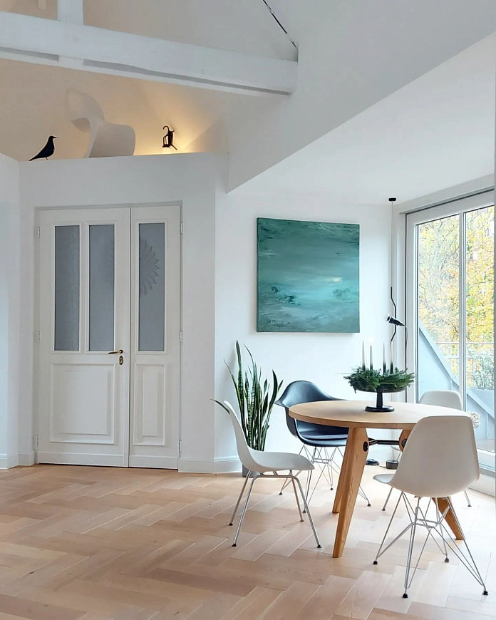 Стул Eames Plastic Side Chair RE DSR, Vitra