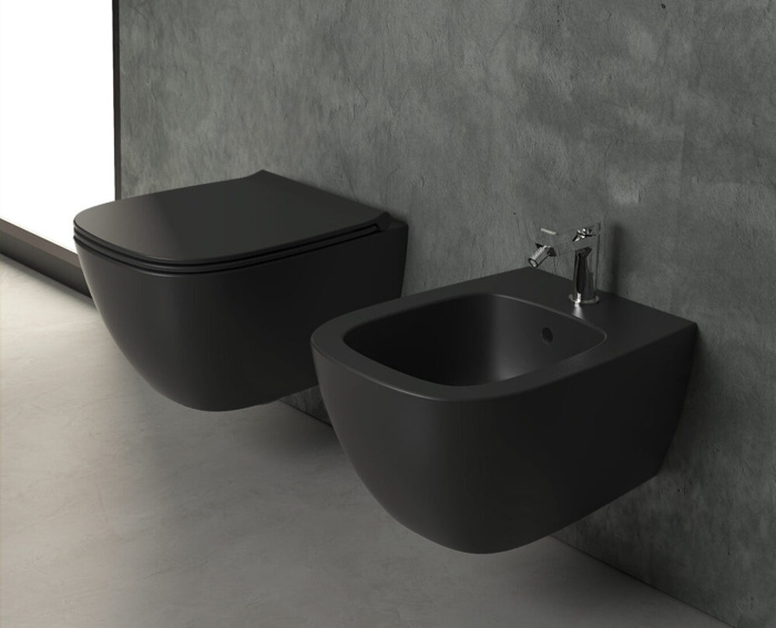 Подвесной унитаз Genesis безободковый с сиденьем soft-close, Ceramica Globo