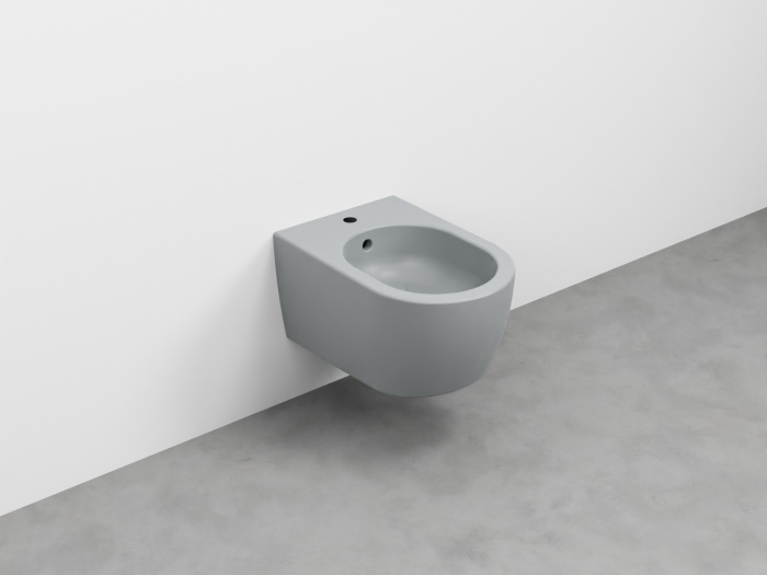 Подвесное биде Smile Mini Wall-Hung One Hole Bidet, Cielo