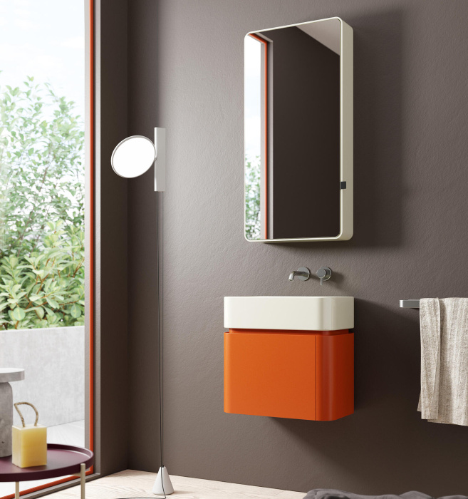Накладная раковина без перелива Mini Living Rettangolare Washbasin, NIC Design