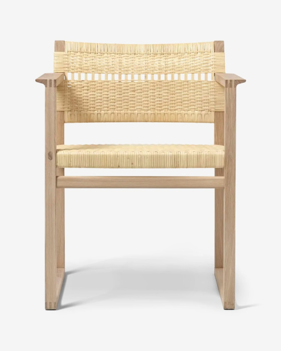 Стул BM62 Chair Cane Wicker, Fredericia