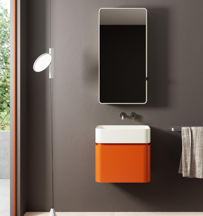 Накладная раковина без перелива Mini Living Rettangolare Washbasin, NIC Design
