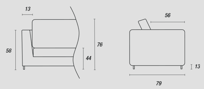 Кресло Ellie, Ditre Italia
