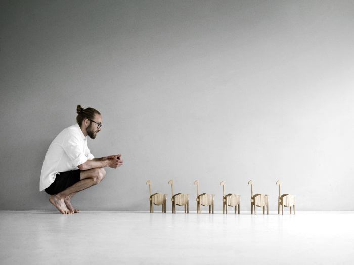 Скульптура Polygrif, Moebe