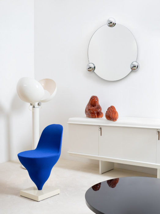 Настенное зеркало Sphera Orbit mirror, Moustache