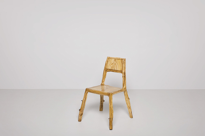 Стул Splitted Chair Wood Imitation, 