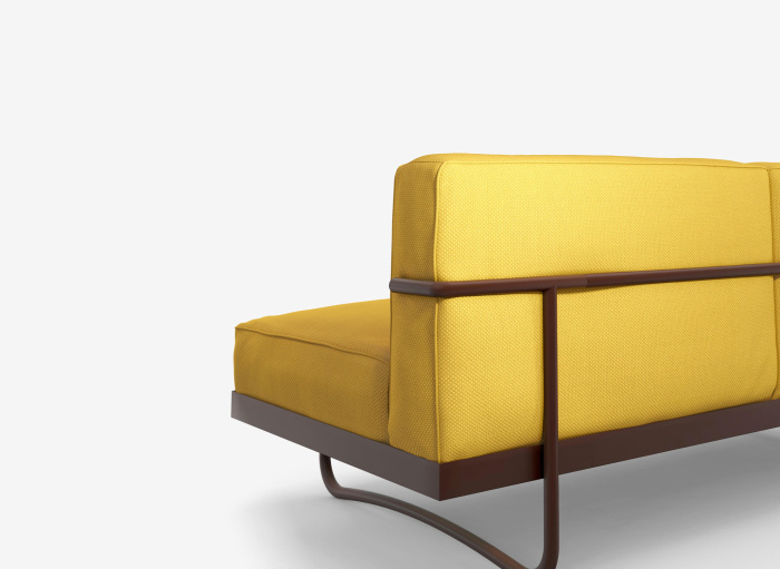 Диван 5 Canapé, Appartement Le Corbusier, Durable, Cassina