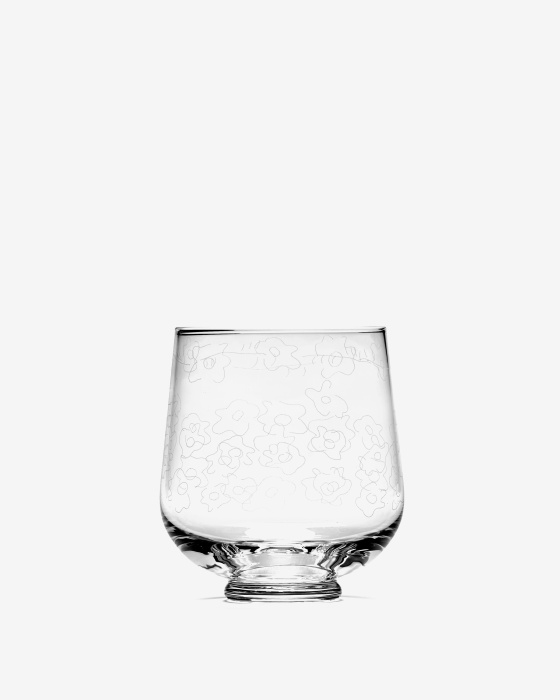 Стакан Glass Dark Viola Midnight Flowers, Serax
