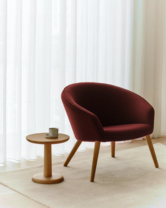 Кресло Ditzel Lounge Chair Wood base, Fredericia