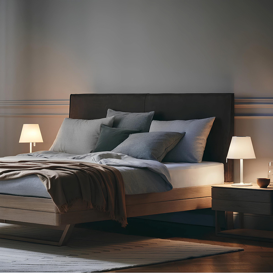 Настольная лампа Melampo Notte - Grey 0710010A, Artemide