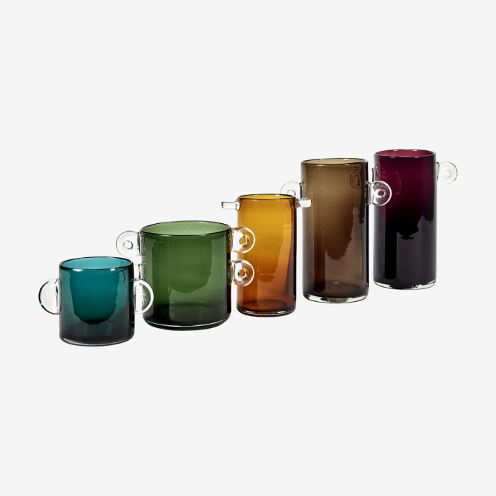Ваза Vase Wind & Fire Dark Blue by Marie Michielssen, Serax