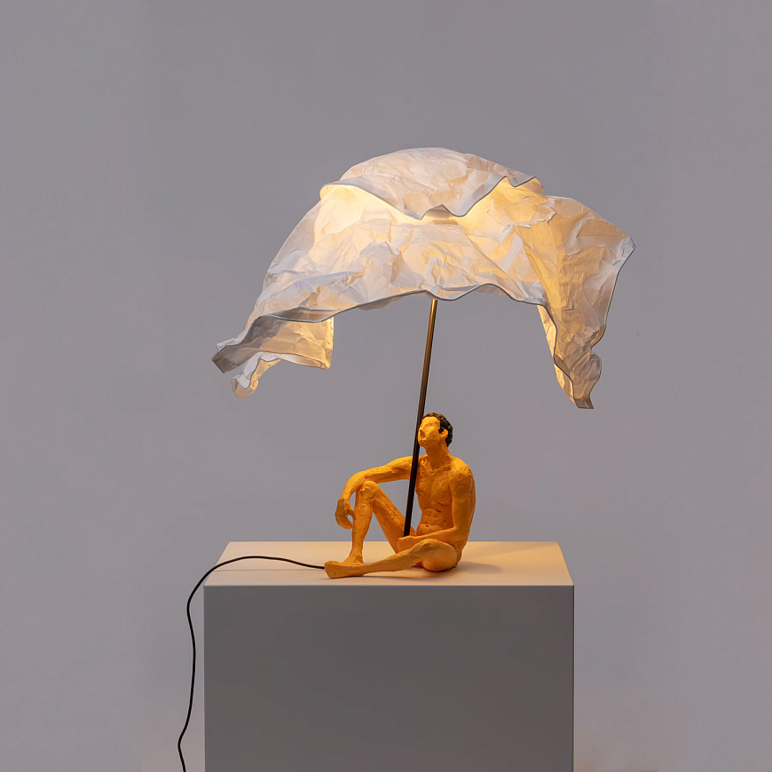 Настольный светильник Love Is a Verb Lamp Robin, Seletti