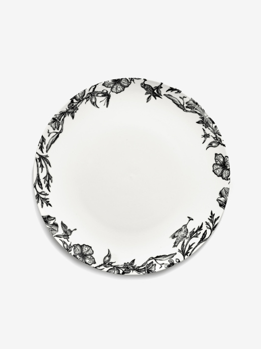 Тарелка Starter plate enchanted garden white-black Unity, Serax