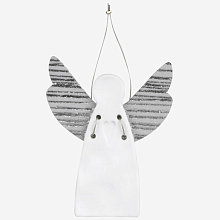 Декоративная подвеска Guarding Angels — Heart embossed, Räder