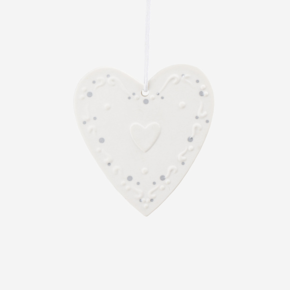 Декоративная подвеска Porcelain hanger – Heart, Räder