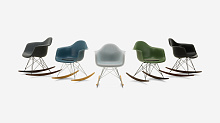 Кресло-качалка Eames Plastic Armchair RE RAR, Vitra