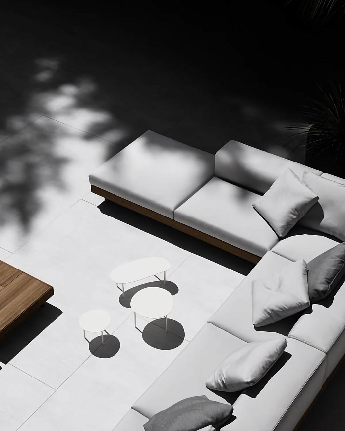 Уличный журнальный столик Rabbit & the Tortoise, Living Divani