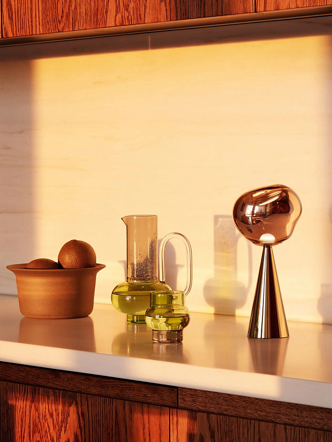 Настольная лампа Melt copper, Tom Dixon