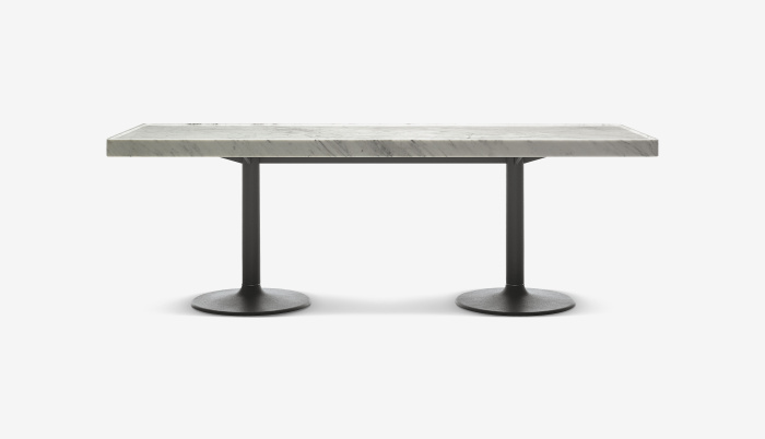Обеденный стол 11 Table Pieds Corolle, Appartement Le Corbusier, Cassina