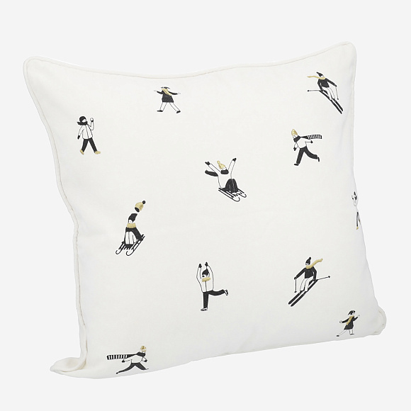 Декоративная подушка Snowy Day - Snowy Friends, Räder