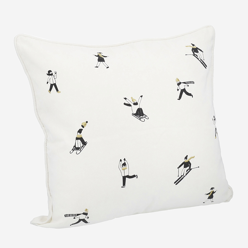 Декоративная подушка Snowy Day - Snowy Friends, Räder