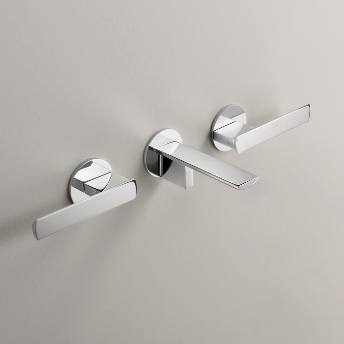 Настенный смеситель с двумя ручками и изливом AYL05, Cea Design