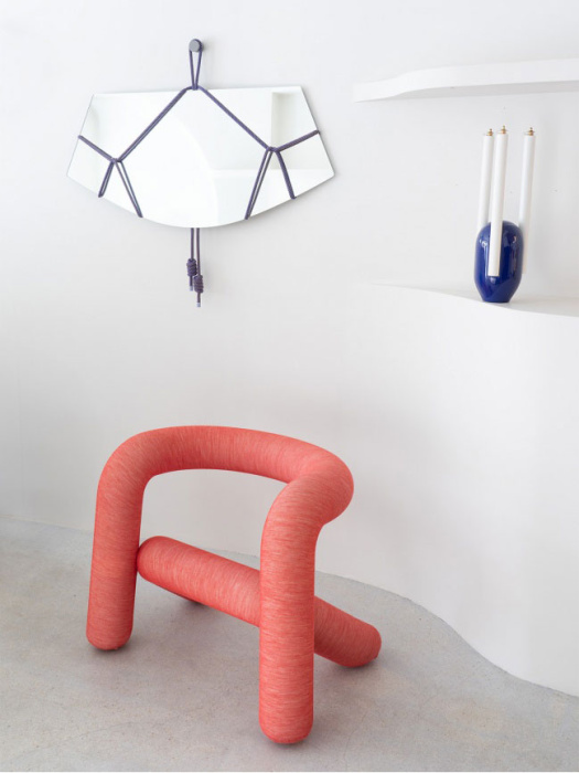 Настенное зеркало Shibari Panoramic, Moustache