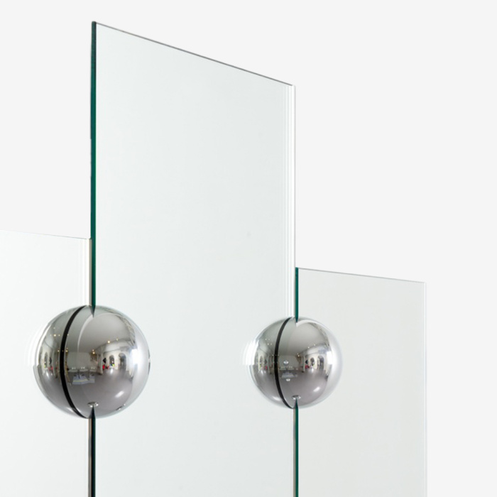 Настенное зеркало Sphera Triptych mirror, Moustache
