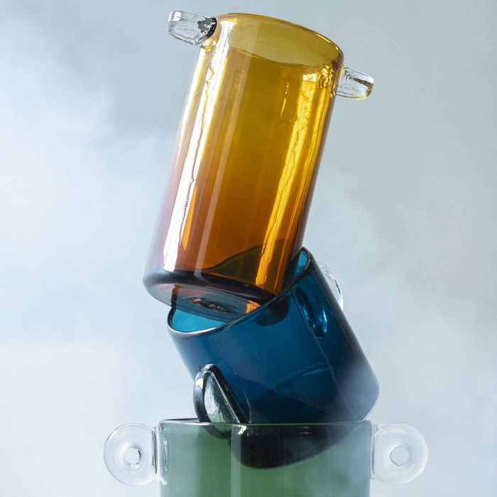 Ваза Vase Wind & Fire Dark Blue by Marie Michielssen, Serax