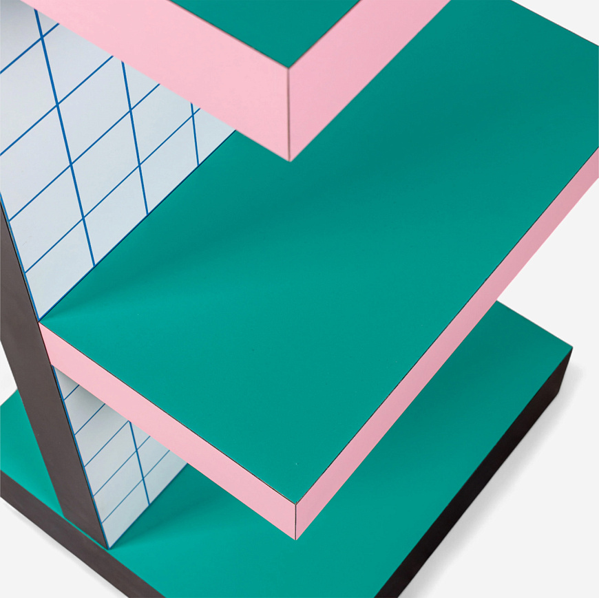 Стеллаж Supershelf Blue Grid, Seletti