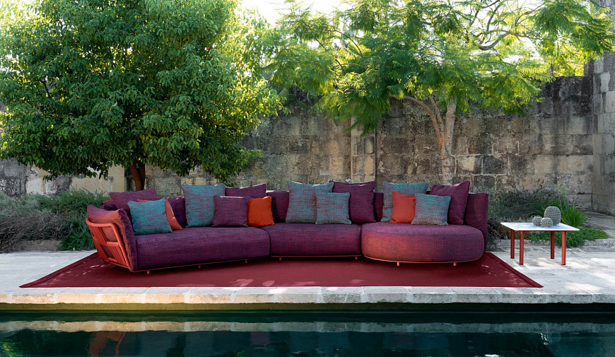 Уличный модульный диван Scacco, Talenti