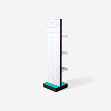 Стеллаж Supershelf Blue Grid, Seletti