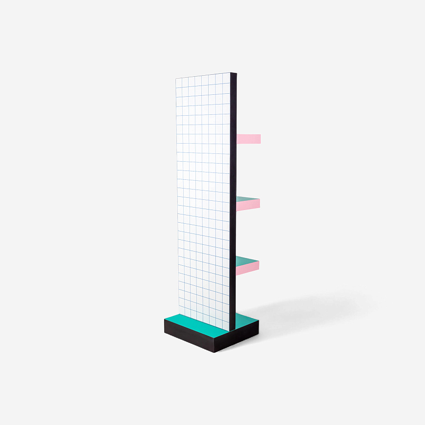Стеллаж Supershelf Blue Grid, Seletti
