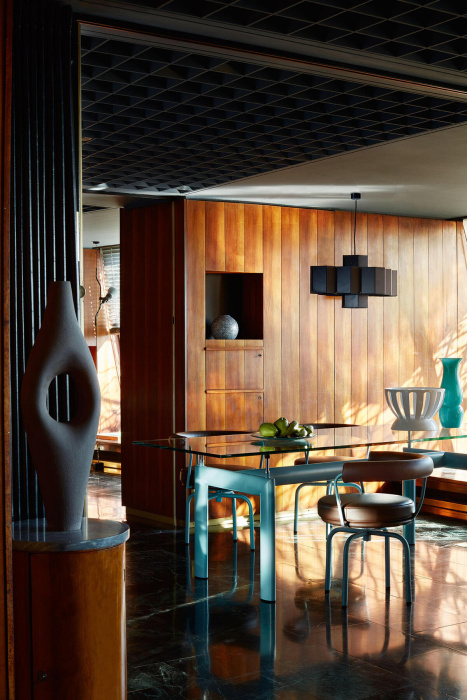 Обеденный стол 6 Table Tube D'Avion, Cassina